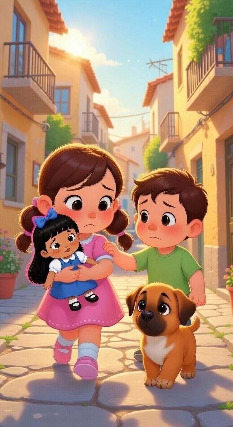 se me constipó, la canción de la muñeca vestida de azul