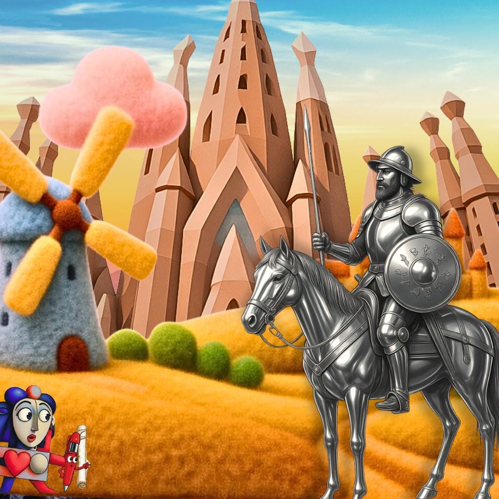 Inicio Don Quijote Para Ninos