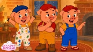 los tres cerditos idearon un plan